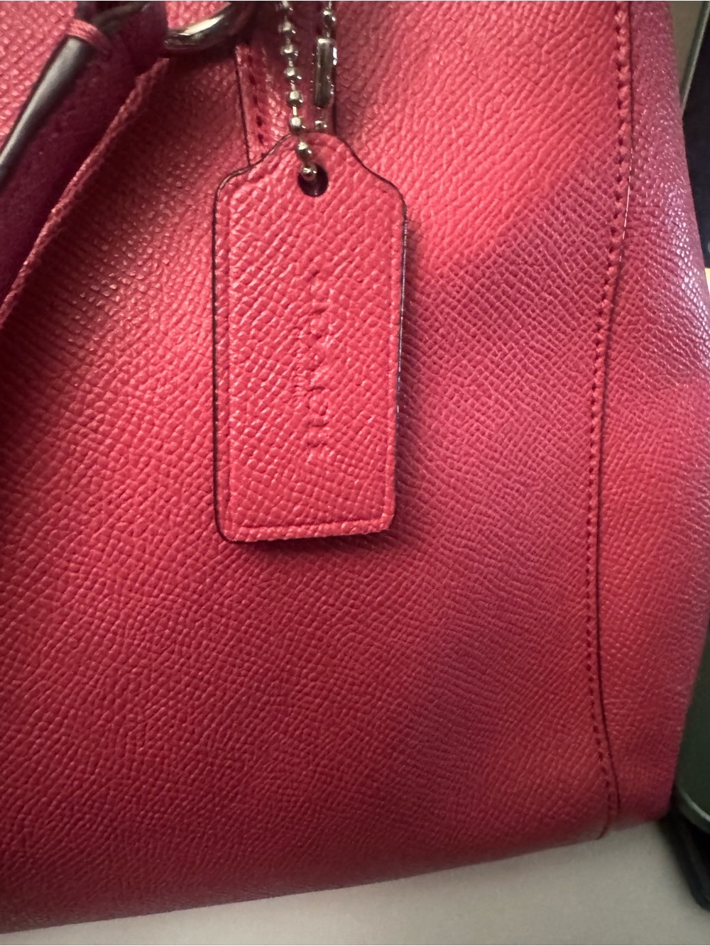 Coach Pink Small Christie Carryall - Picture 4 of 11